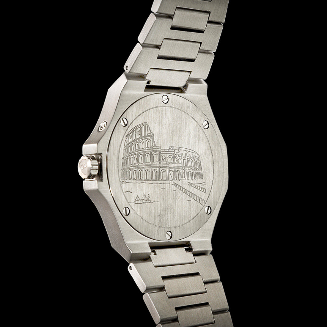 Men's Silver Watch - Olympia Silver - Daniel Christian Watches