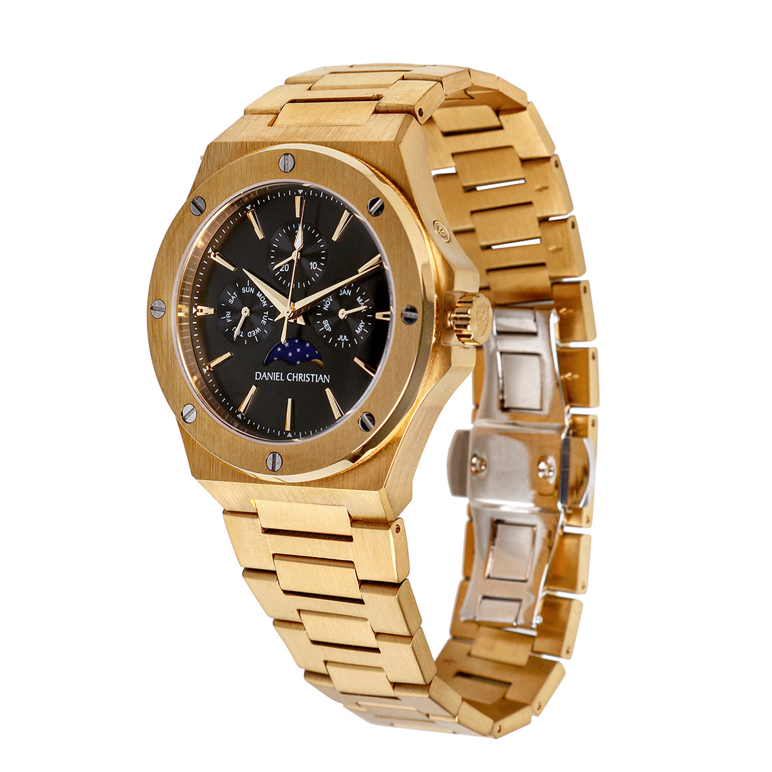 Stainless Steel Gold Watch - Olympia Gold - Daniel Christian Watches